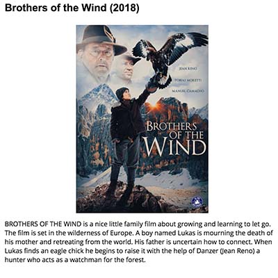 Brothers of the Wind (2018)